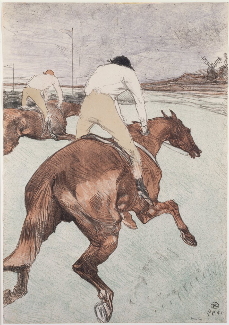 O Jóquei de Henri de Toulouse Lautrec