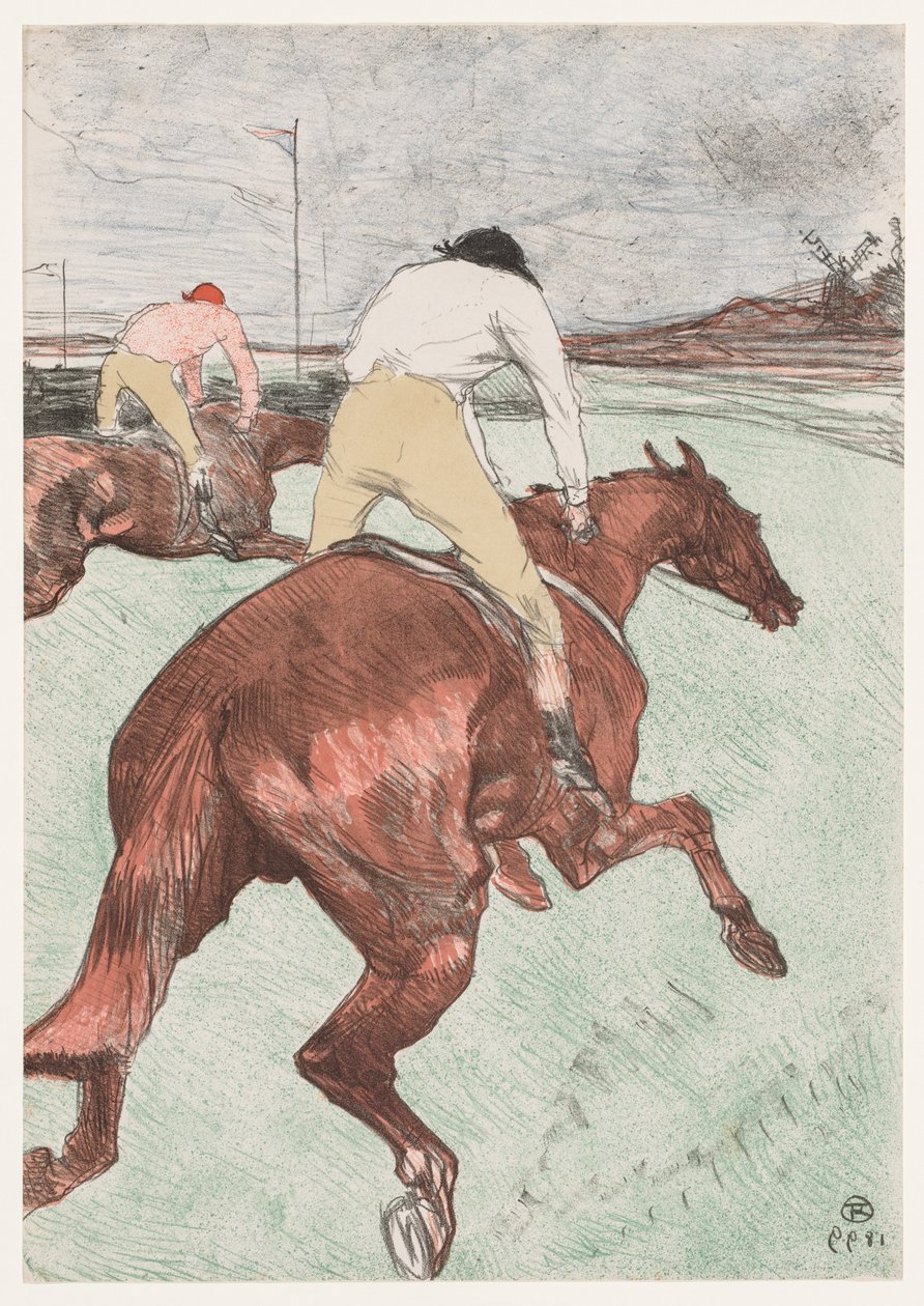 O jóquei, 1899. de Henri de Toulouse Lautrec
