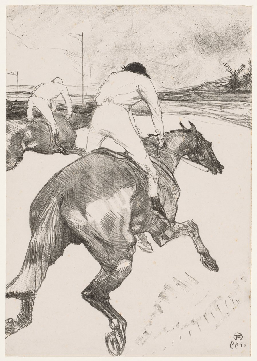 O jóquei, 1899. de Henri de Toulouse Lautrec