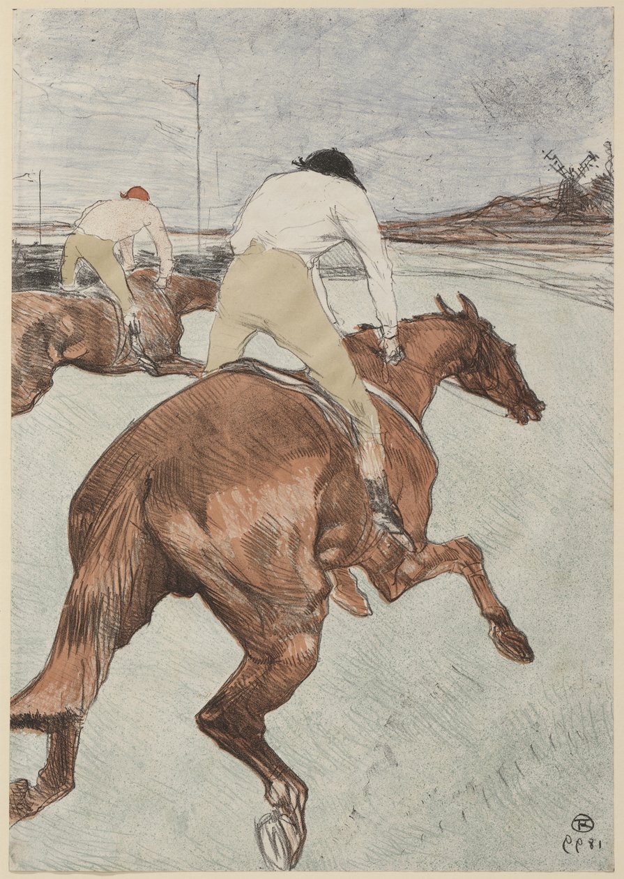 The Jockey, 1899 de Henri de Toulouse Lautrec