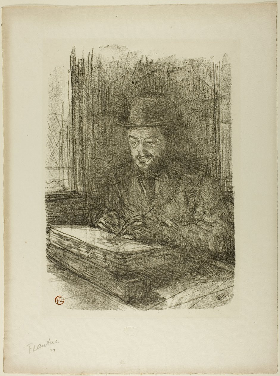 O Mestre Gravador, Adolphe Albert de Henri de Toulouse Lautrec
