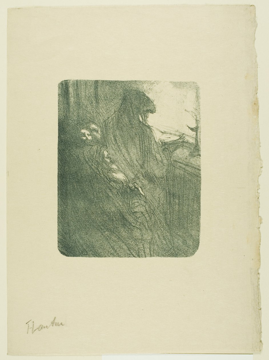 Os Velhos Namoros, de Melodias de Désiré Dihau de Henri de Toulouse Lautrec
