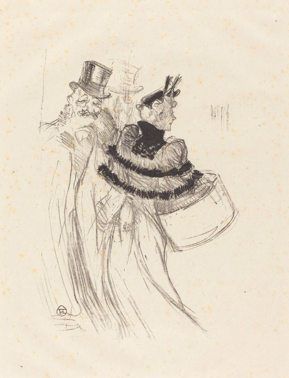 Os velhos senhores de Henri de Toulouse Lautrec