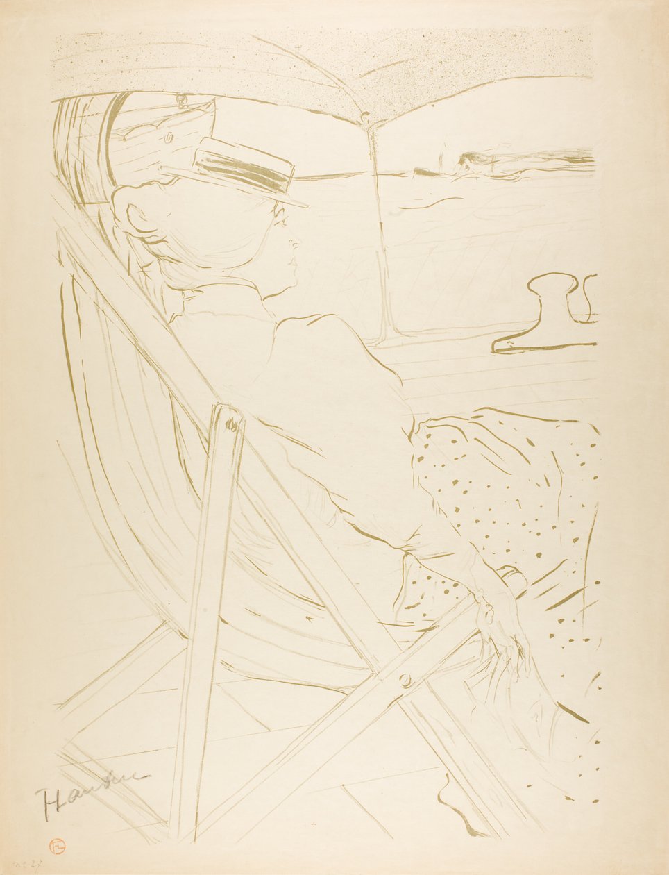 O Passageiro na Cabine 54—Um Cruzeiro de Henri de Toulouse Lautrec