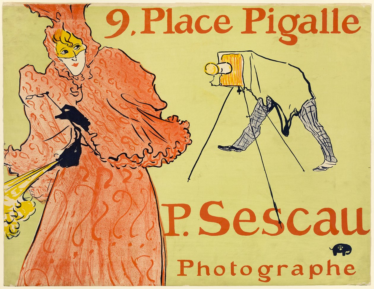 O Fotógrafo Sescau de Henri de Toulouse Lautrec