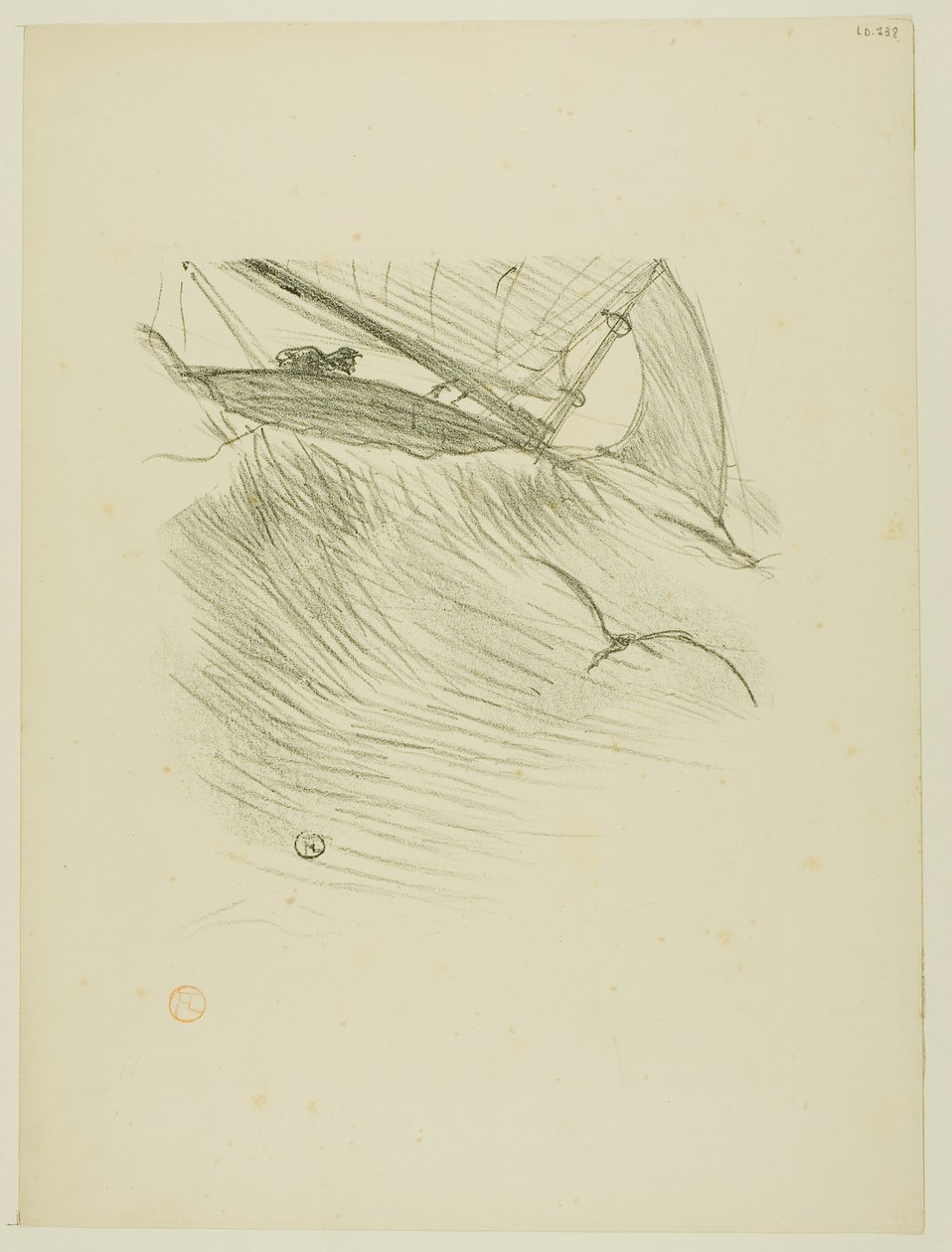 As andorinhas do mar, de Melodies de Désiré Dihau de Henri de Toulouse Lautrec