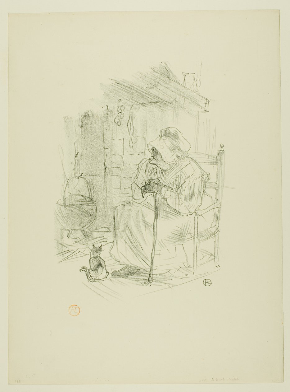 O Segredo, de Mélodies de Désiré Dihau de Henri de Toulouse Lautrec