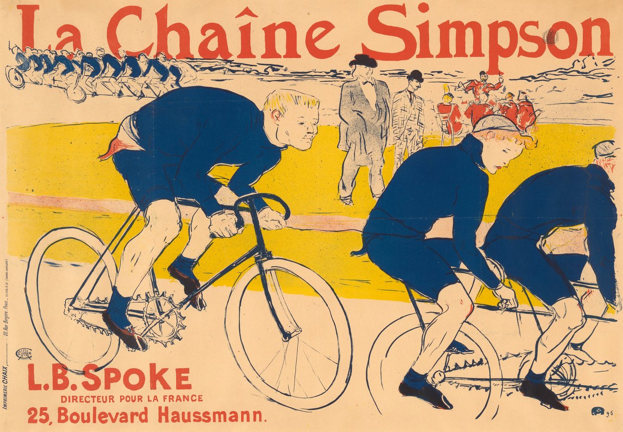 A Cadeia Simpson de Henri de Toulouse Lautrec