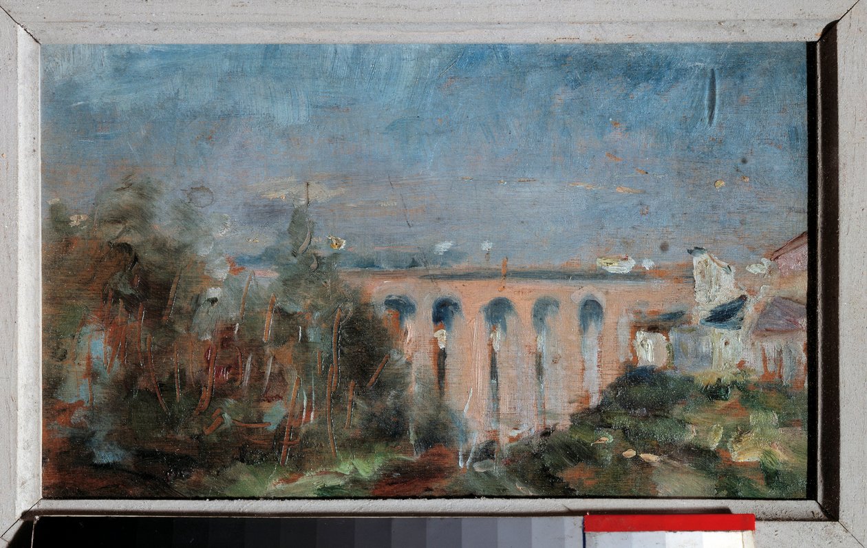 O viaduto de Castelviel tem Albi Painting de Henri de Toulouse Lautrec (1864-1901) de Henri de Toulouse Lautrec