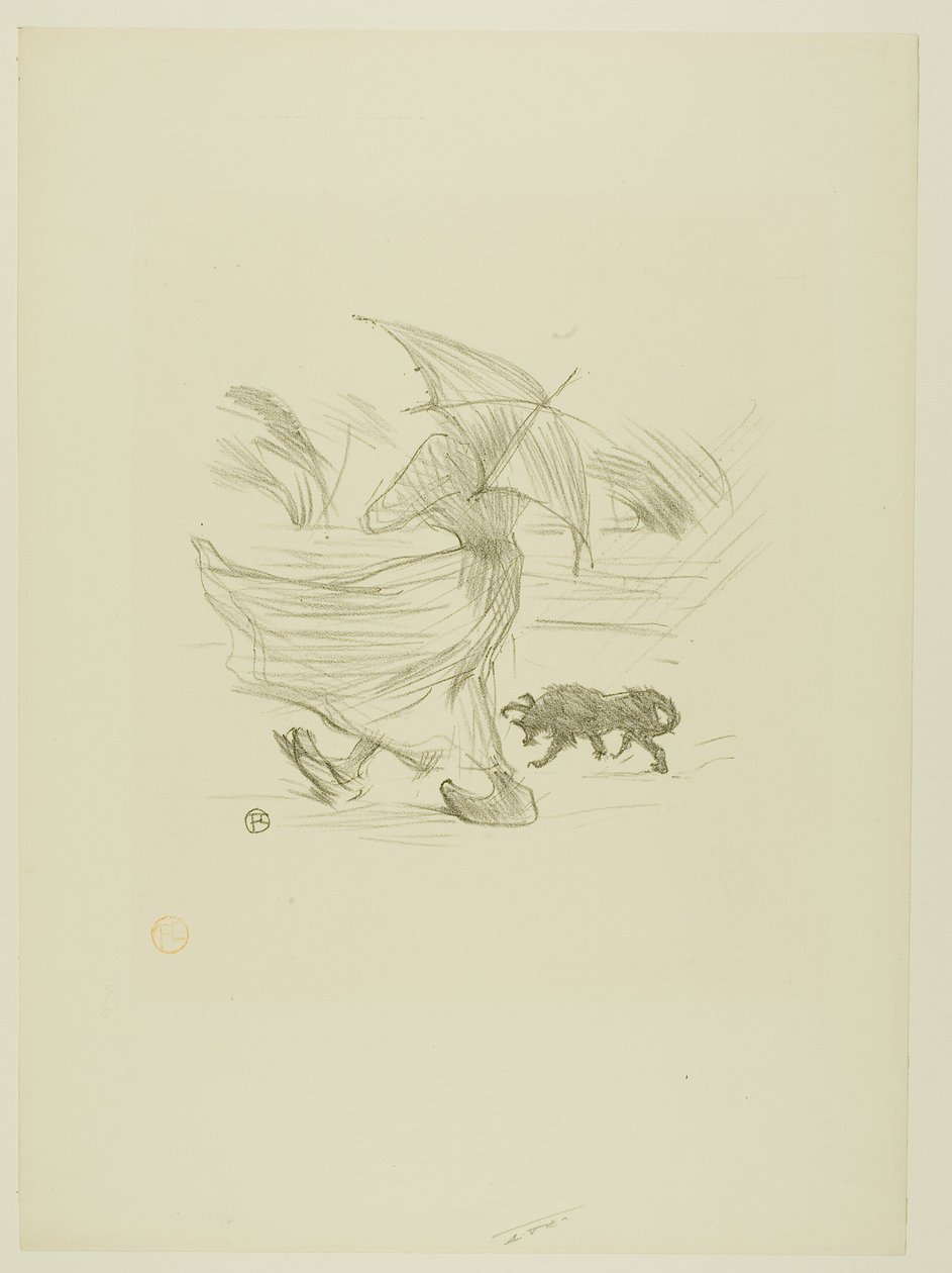 O que a chuva diz de Henri de Toulouse Lautrec