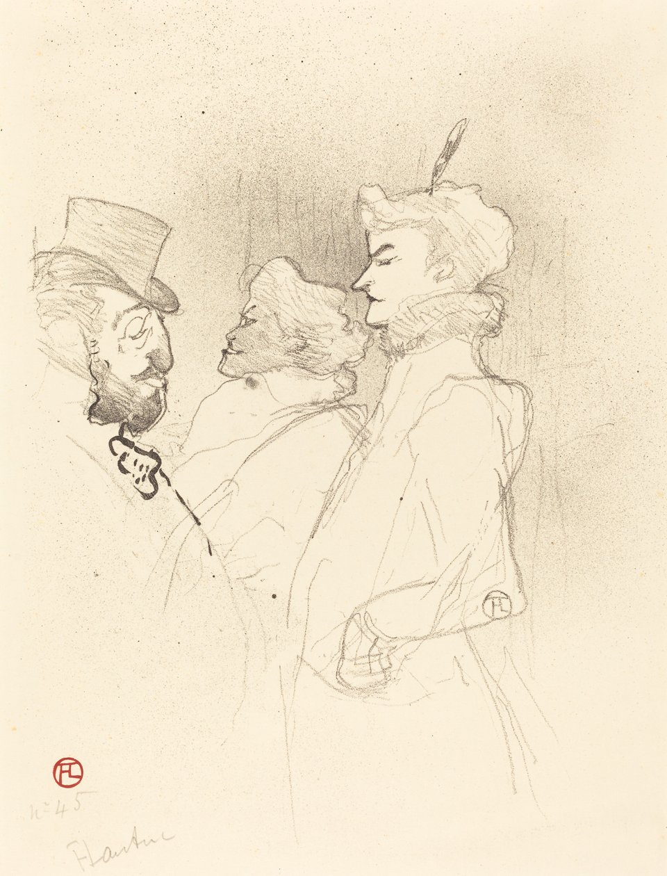 Por que não?... Uma vez não é um hábito de Henri de Toulouse Lautrec
