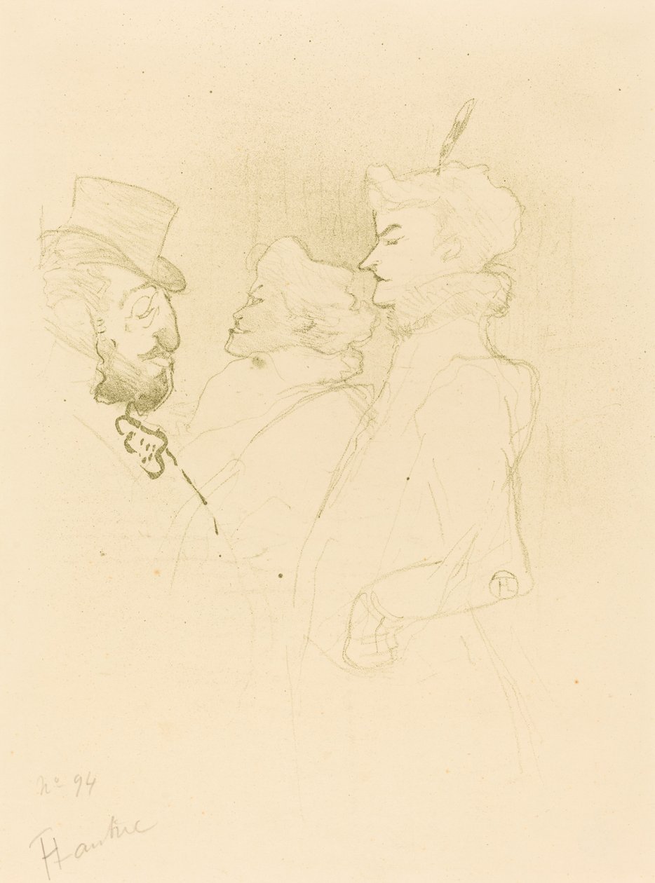 Por que não?... Uma vez não é um hábito de Henri de Toulouse Lautrec