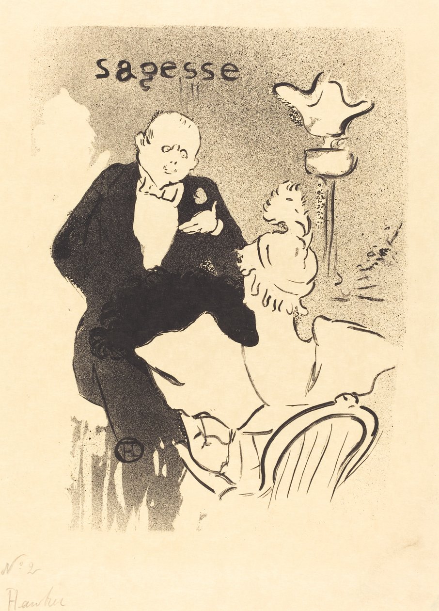 Sabedoria de Henri de Toulouse Lautrec
