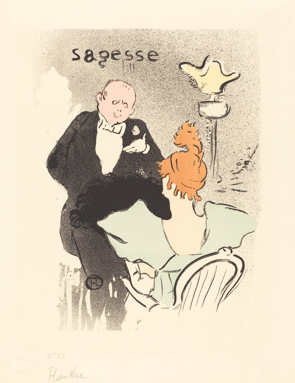 Sabedoria (Sagesse) de Henri de Toulouse Lautrec