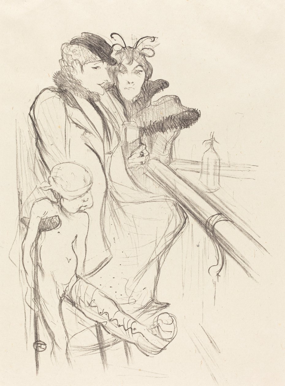Ferido Eros Eros vanné, 1894. de Henri de Toulouse Lautrec
