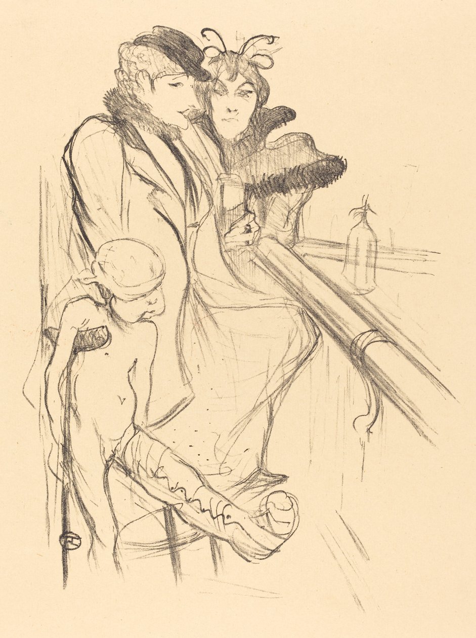 Ferido Eros Eros vanné, 1894. de Henri de Toulouse Lautrec