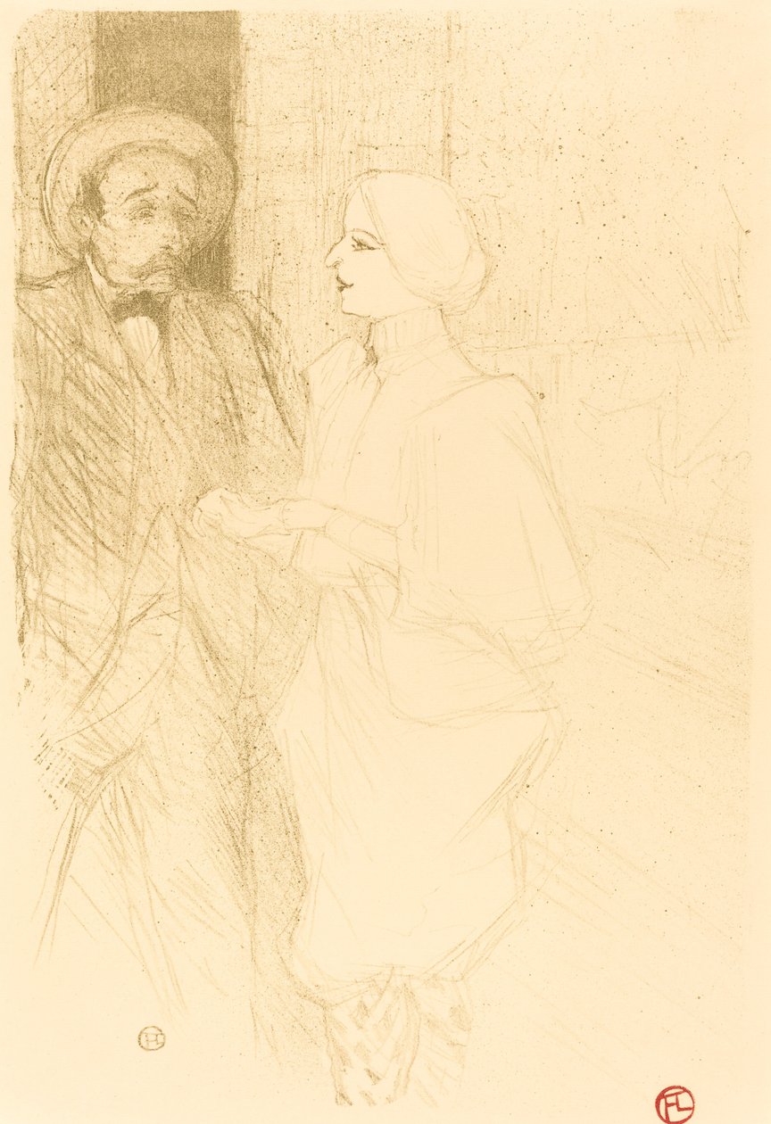 Yahne e Mayer na Era Difícil Yahne e Mayer na Era Difícil, 1895. de Henri de Toulouse Lautrec