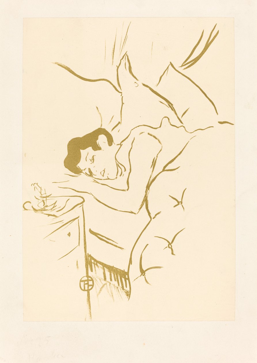 Sua boca (Ta bouche) de Henri de Toulouse Lautrec