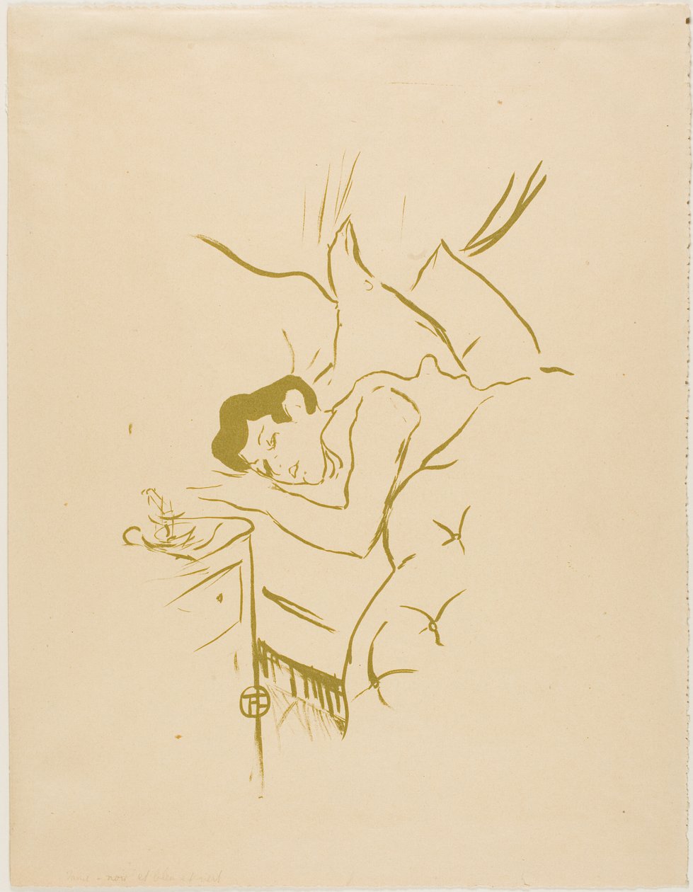 Sua boca de Henri de Toulouse Lautrec