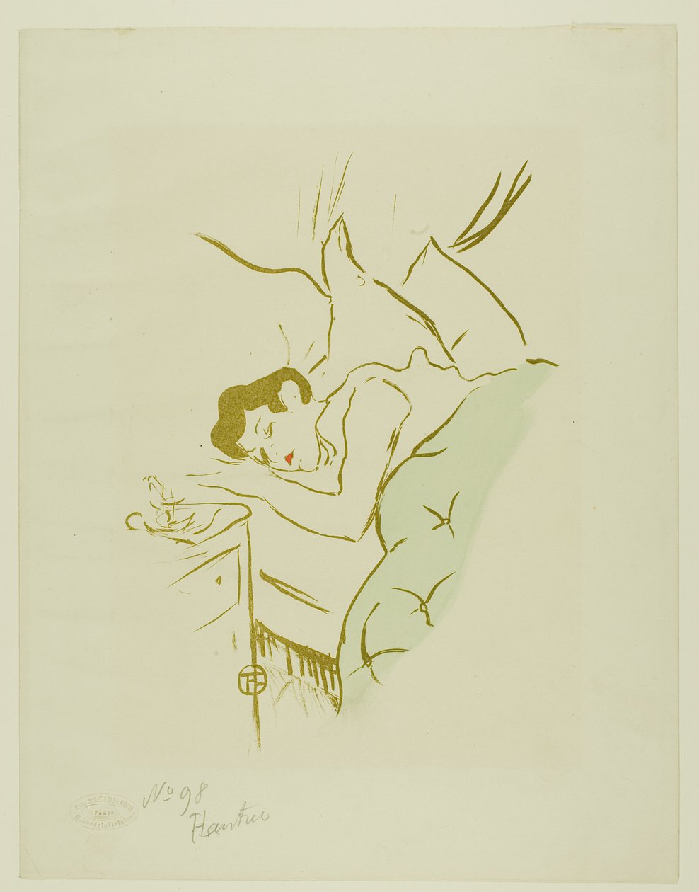 Sua boca de Henri de Toulouse Lautrec