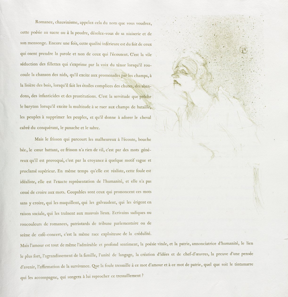 Série Yvette Guilbert-French: No. 12 de Henri de Toulouse Lautrec