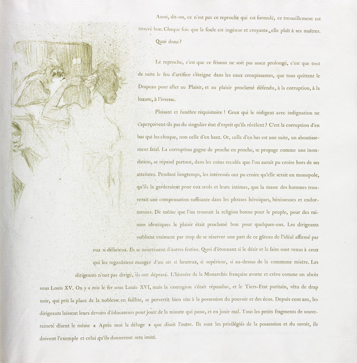 Yvette Guilbert-French Series: No. 13, 1894. de Henri de Toulouse Lautrec