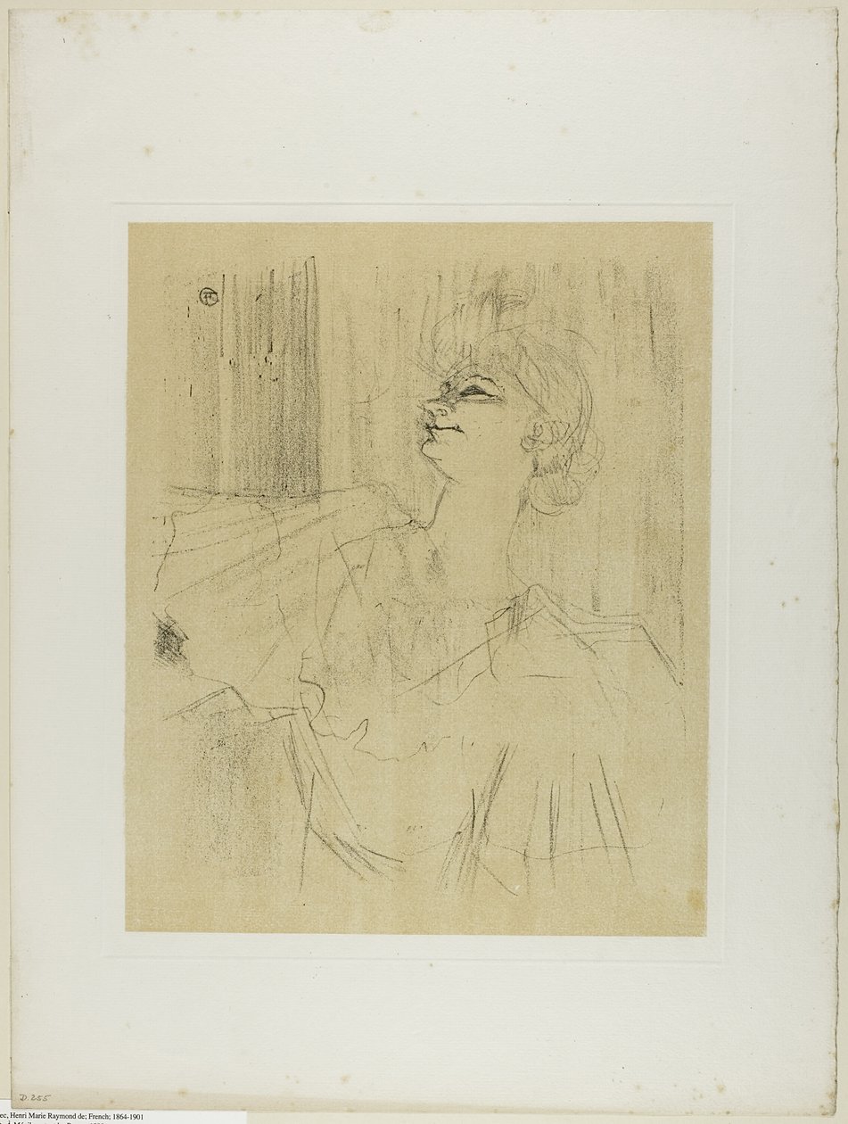 Yvette Guilbert—A Menilmontant de Bruant, de Yvette Guilbert de Henri de Toulouse Lautrec