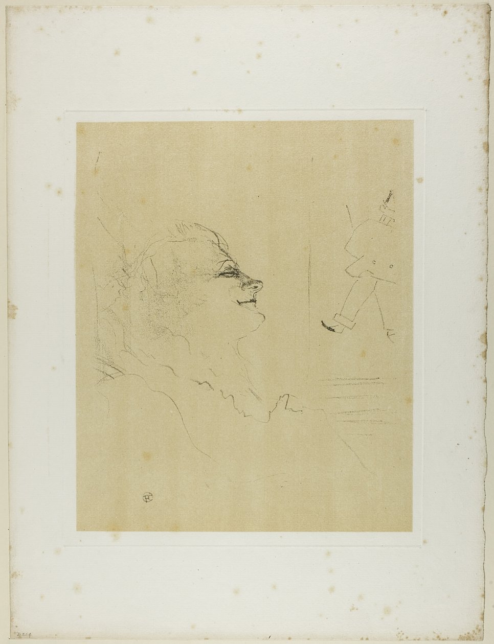 Yvette Guilbert—Pessima, de Yvette Guilbert de Henri de Toulouse Lautrec
