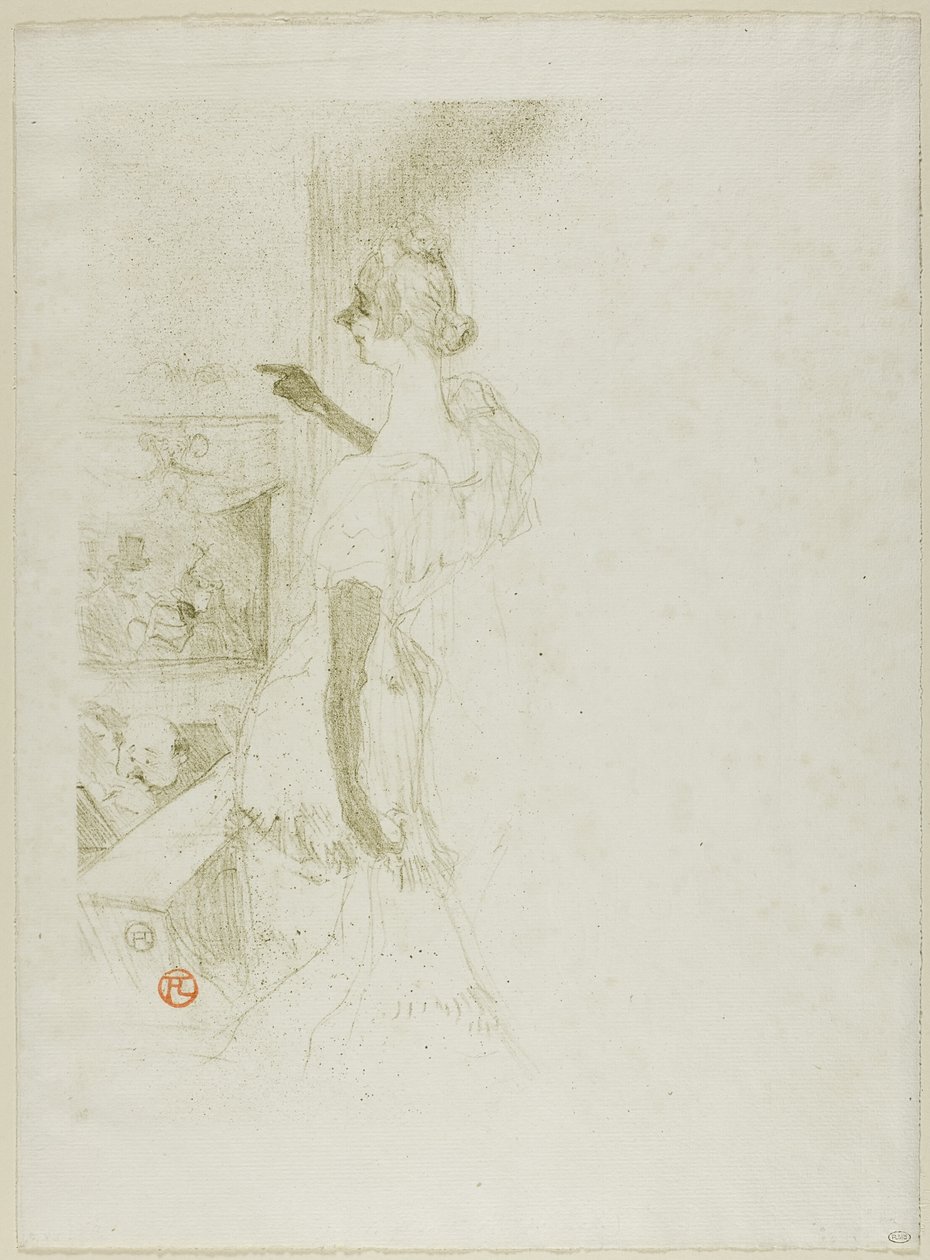 Yvette Guilbert de Henri de Toulouse Lautrec