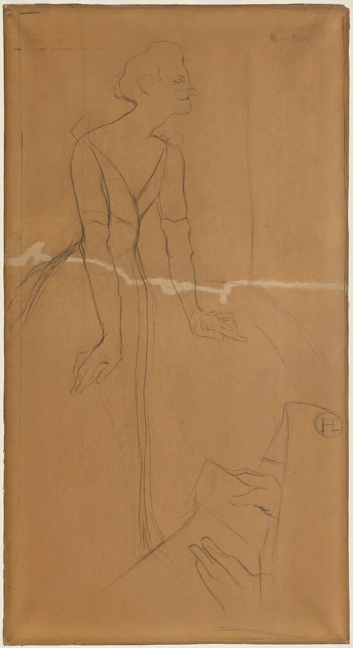 Yvette Guilbert de Henri de Toulouse Lautrec