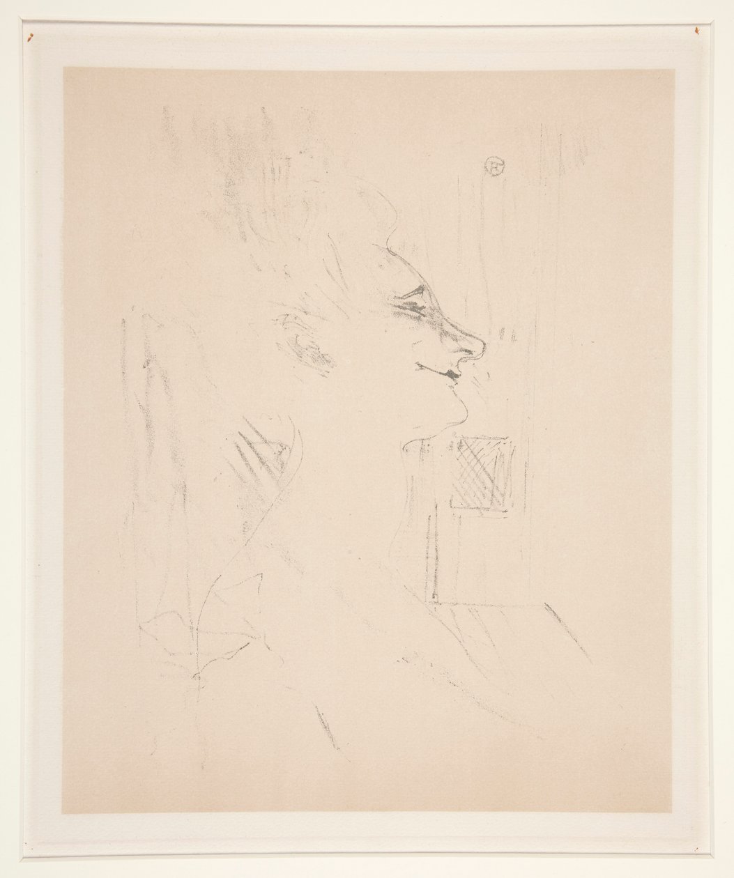 Yvette Guilbert, de Henri de Toulouse Lautrec