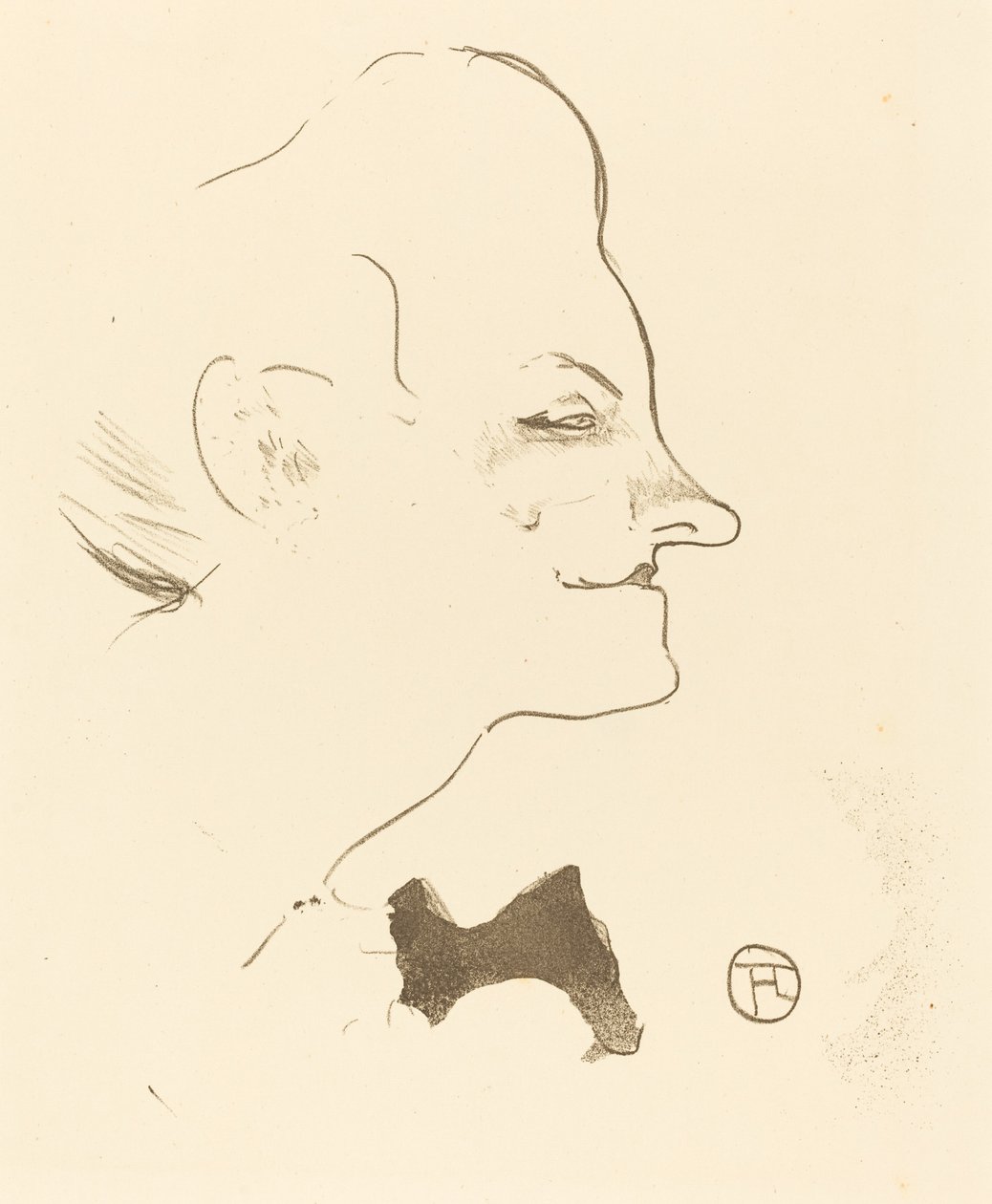 Yvette Guilbert, 1893. de Henri de Toulouse Lautrec