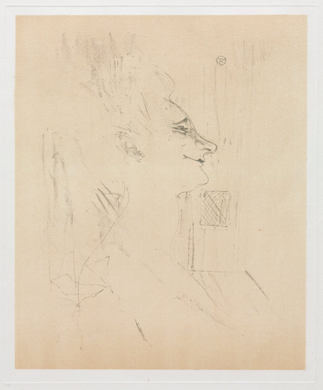 Yvette Guilbert Intoxicated, 1898. de Henri de Toulouse Lautrec