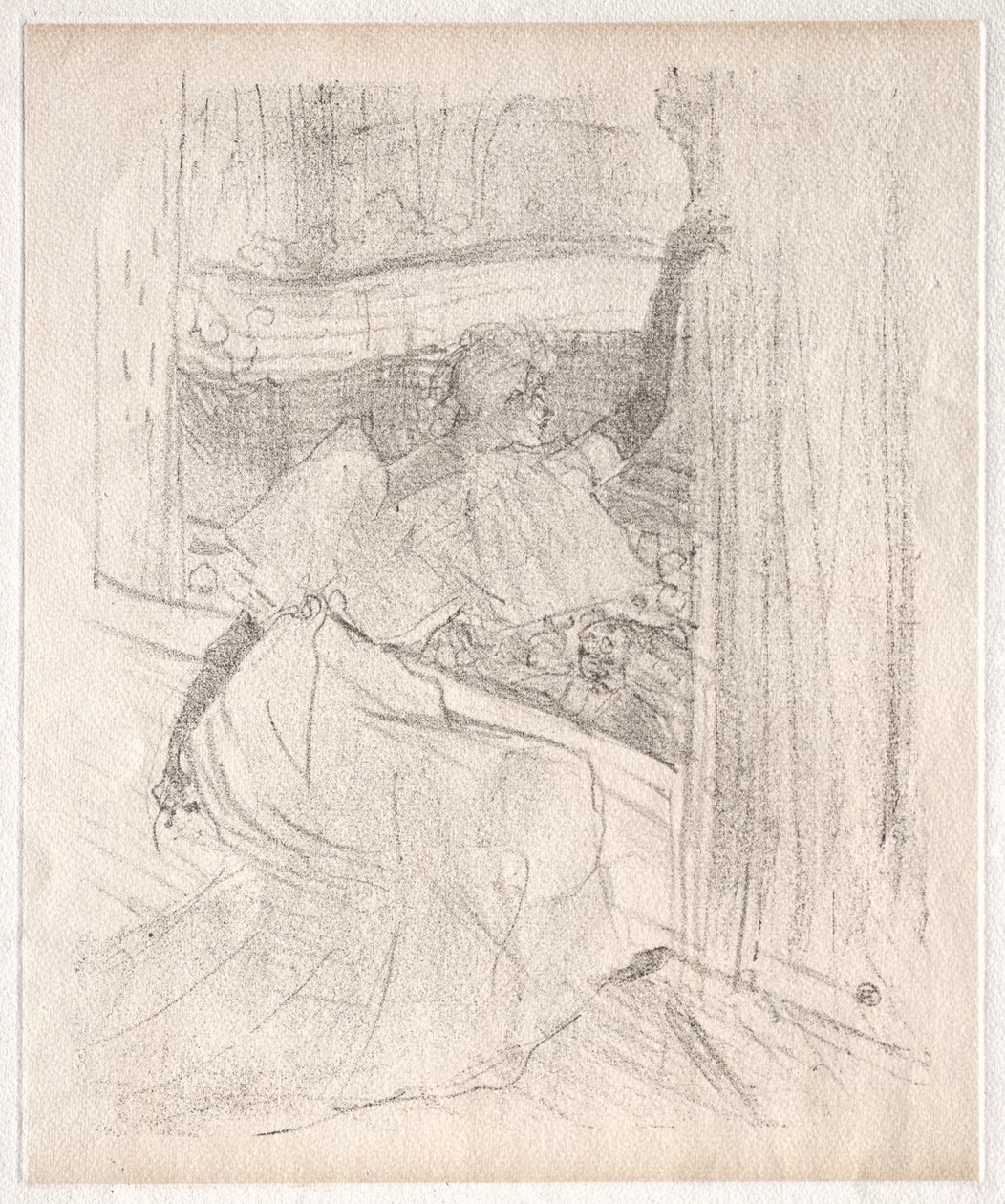 Yvette Guilbert: Saudando o público de Henri de Toulouse Lautrec