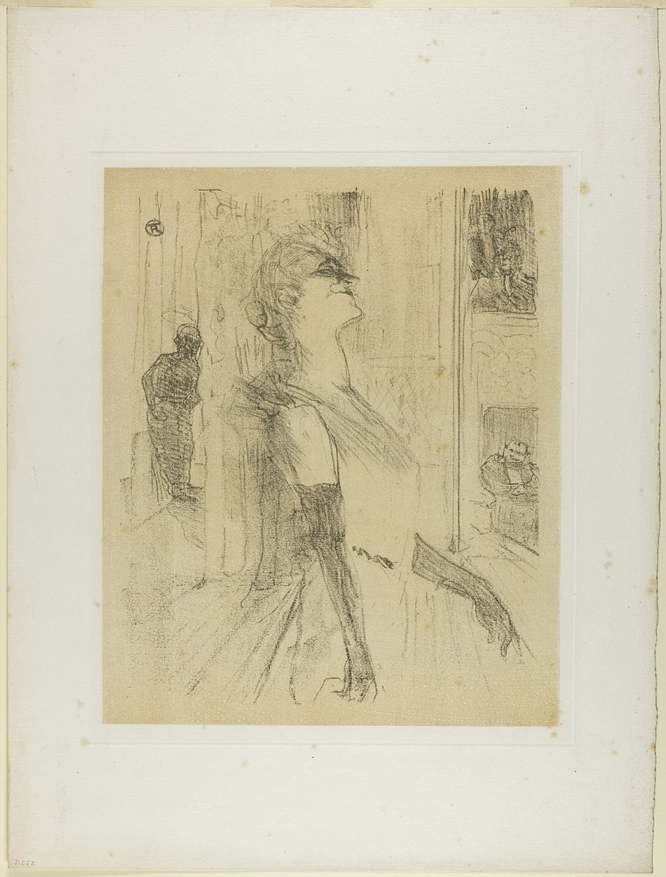 Yvette Guilbert no Palco, de Yvette Guilbert de Henri de Toulouse Lautrec