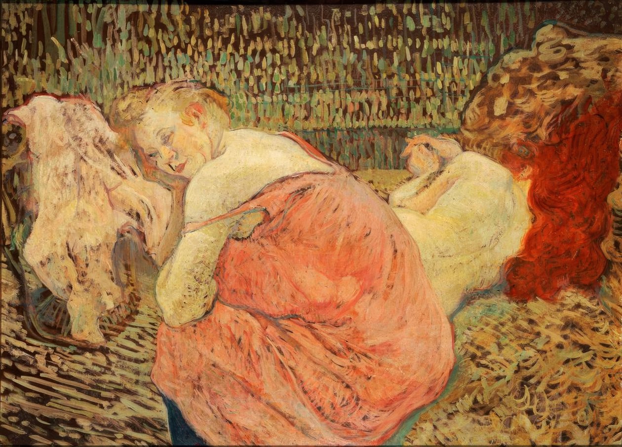 Duas namoradas de Henri de Toulouse Lautrec