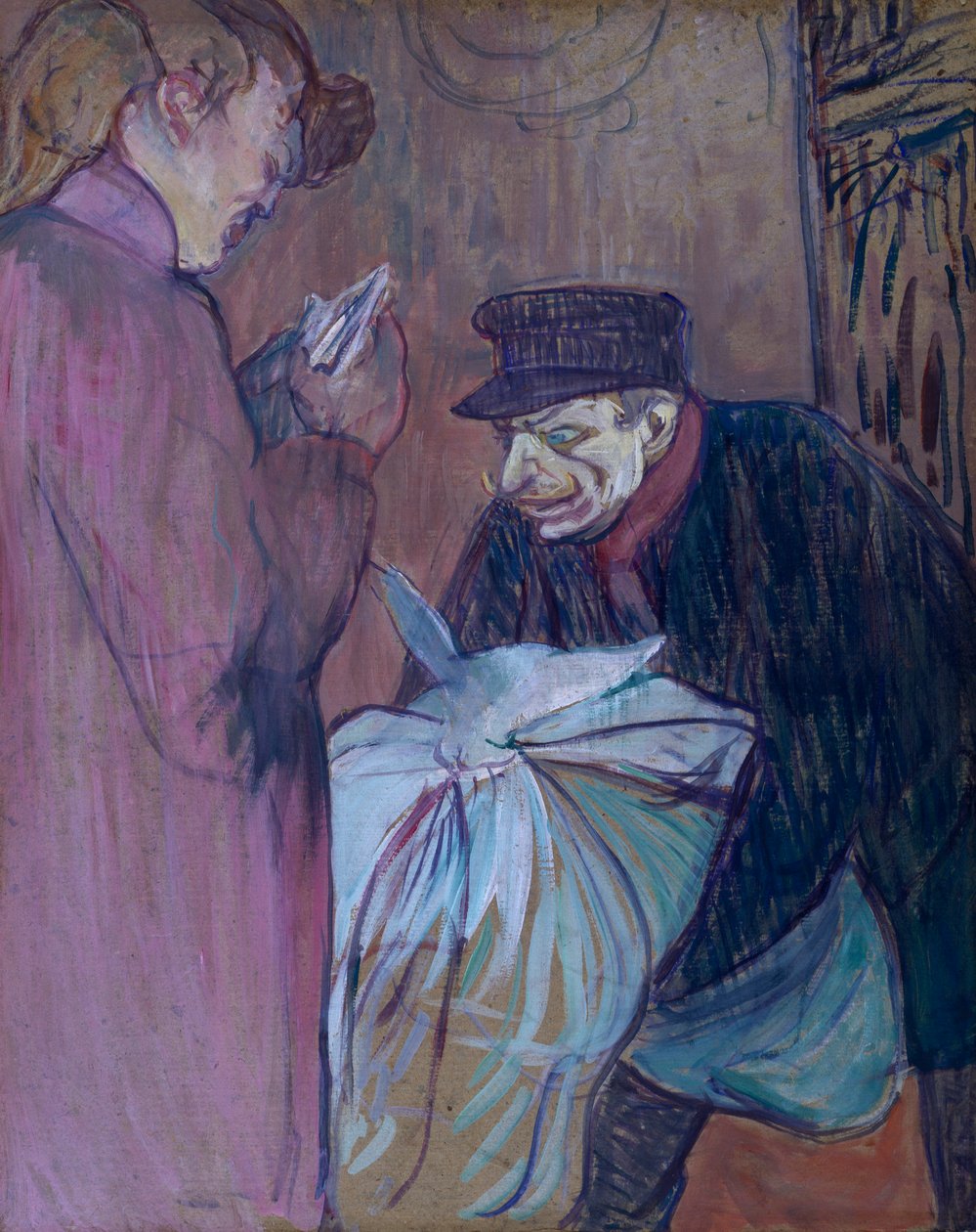 lavadeira de prostíbulo de Henri de Toulouse Lautrec