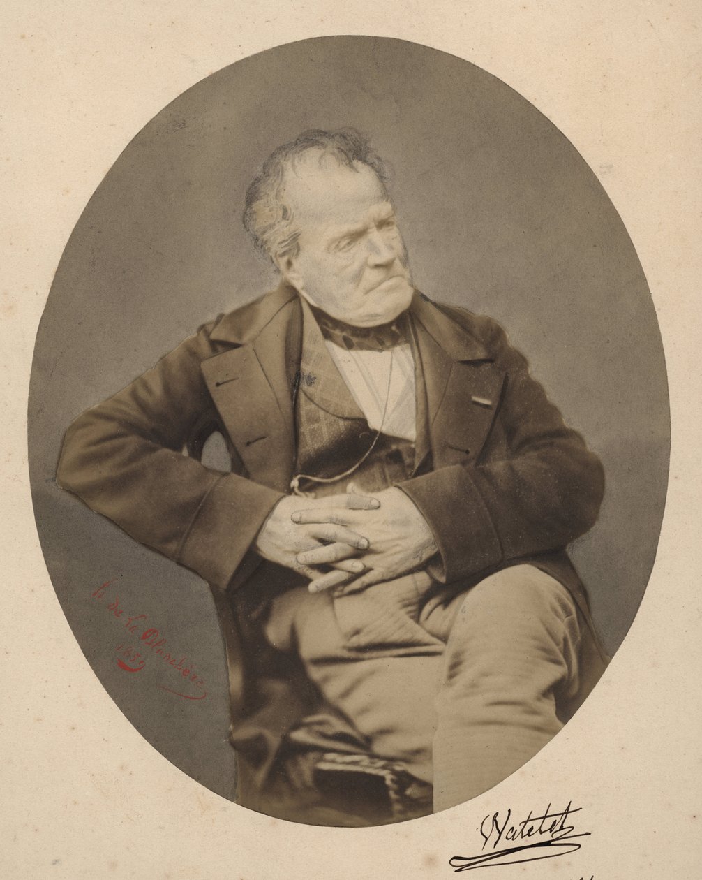 Watelet, 39 boulevard des Capucines Paris em 1821 (foto a p/b) de Henri de la Blanchere
