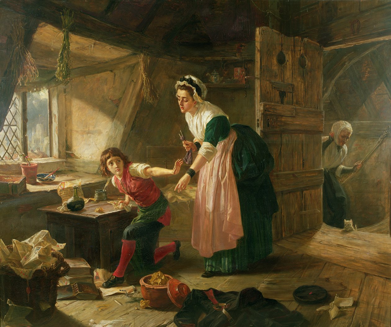 Chatterton 1765 (óleo sobre tela) de Henrietta Mary Ward