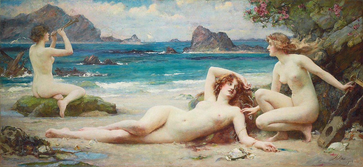 As sirenes, 1903 de Henrietta Rae