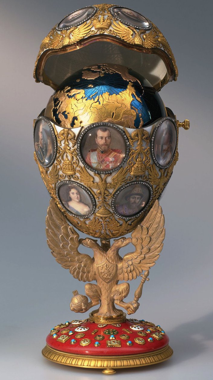 O Tercentenário de Romanoffs House Egg, 1913 de Henrik Immanuel Wigström