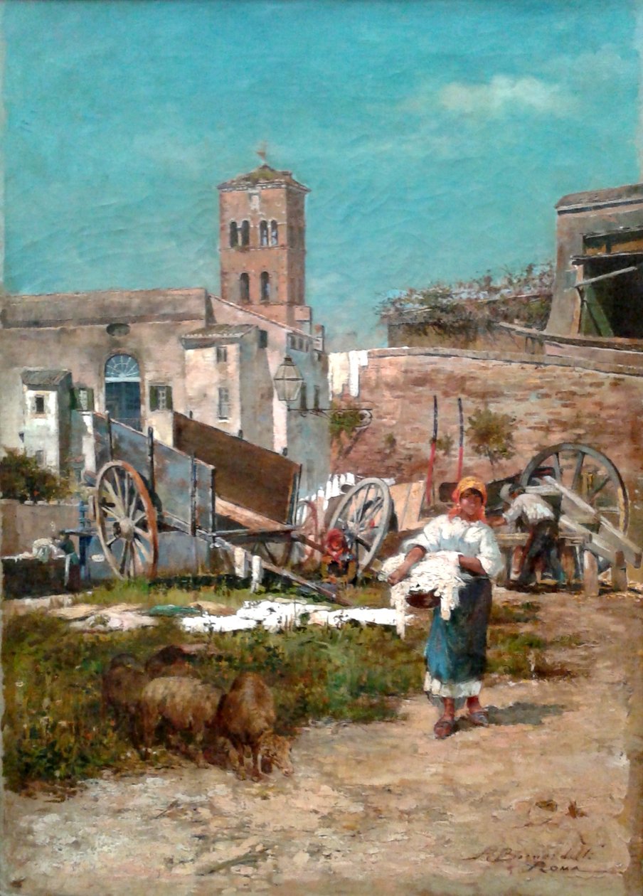 View of RomenPortugues: Vista de Roman de Henrique Bernardelli