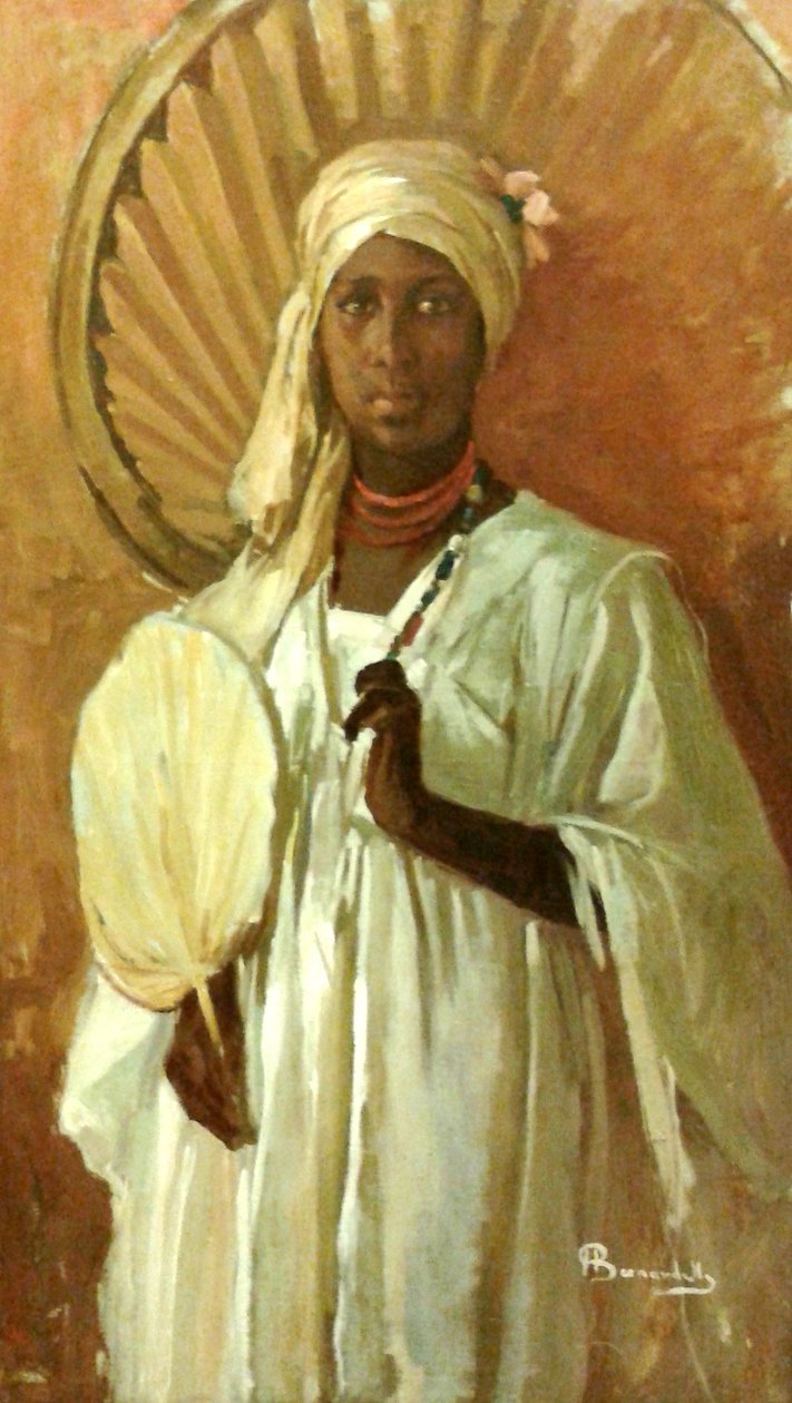 Mulher etíope [mulher indiana] de Henrique Bernardelli
