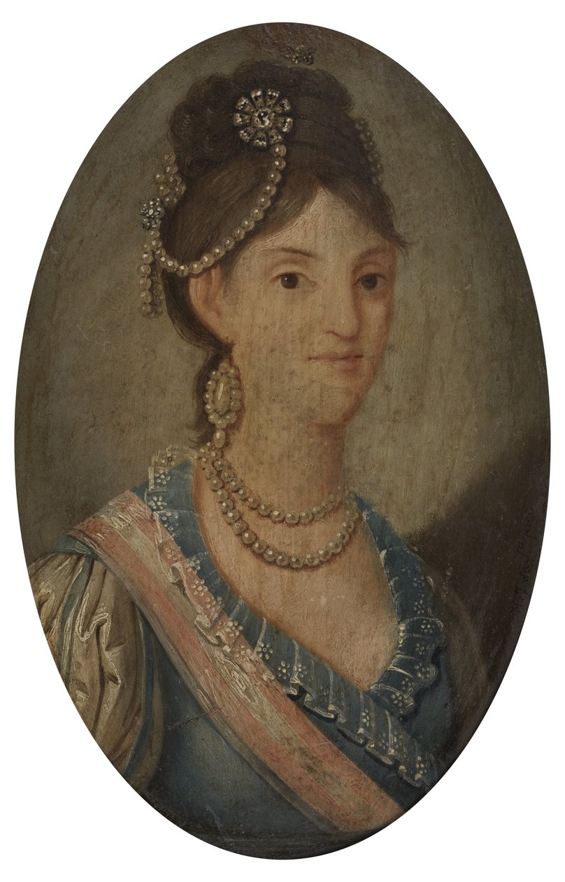 Carlota Joaquina, rainha do Reino Unido de Portugal e Brasil e do Algarves de Henrique Jose da Silva