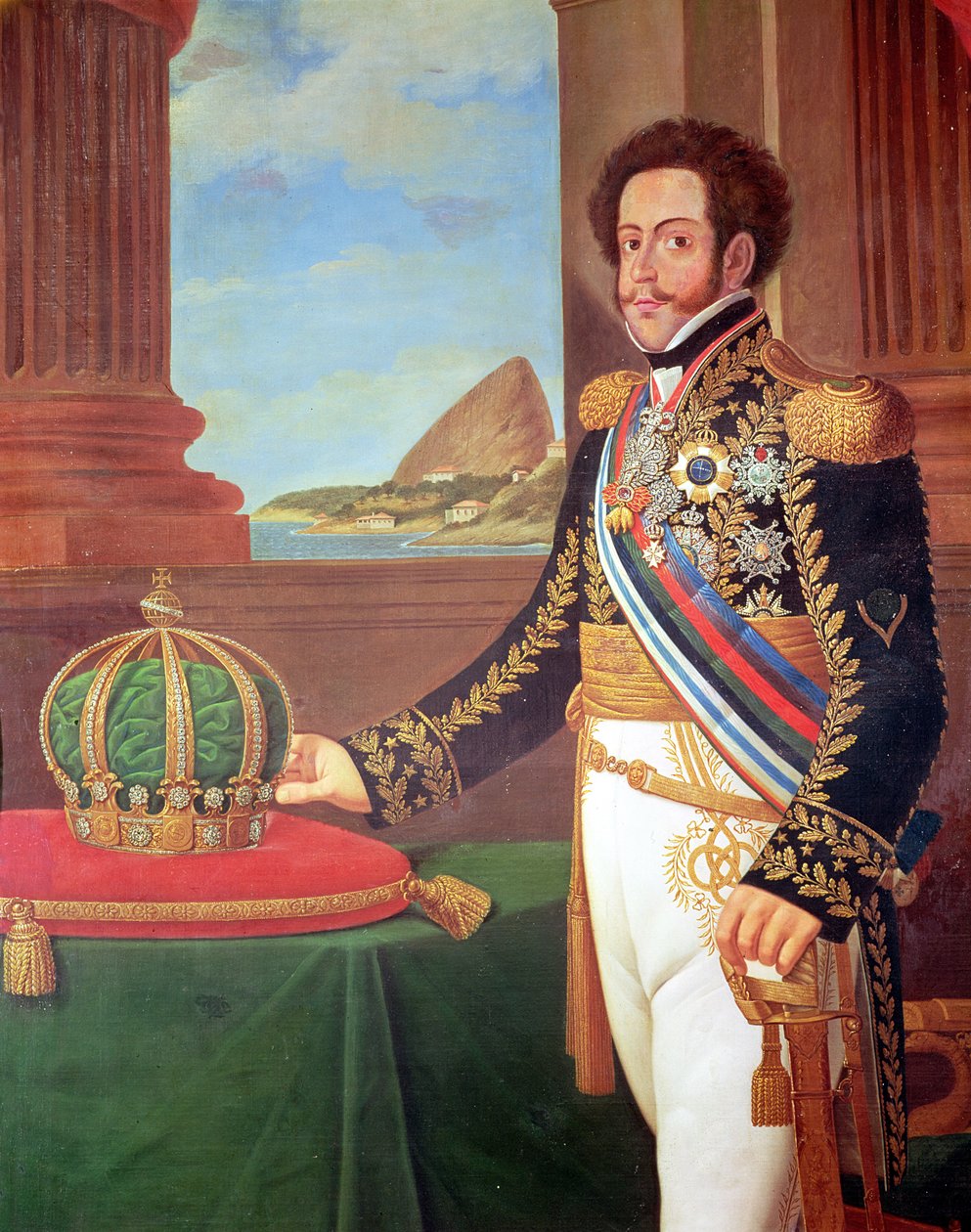 Pedro I (1798-1834) Imperador do Brasil, 1825 de Henrique Jose da Silva