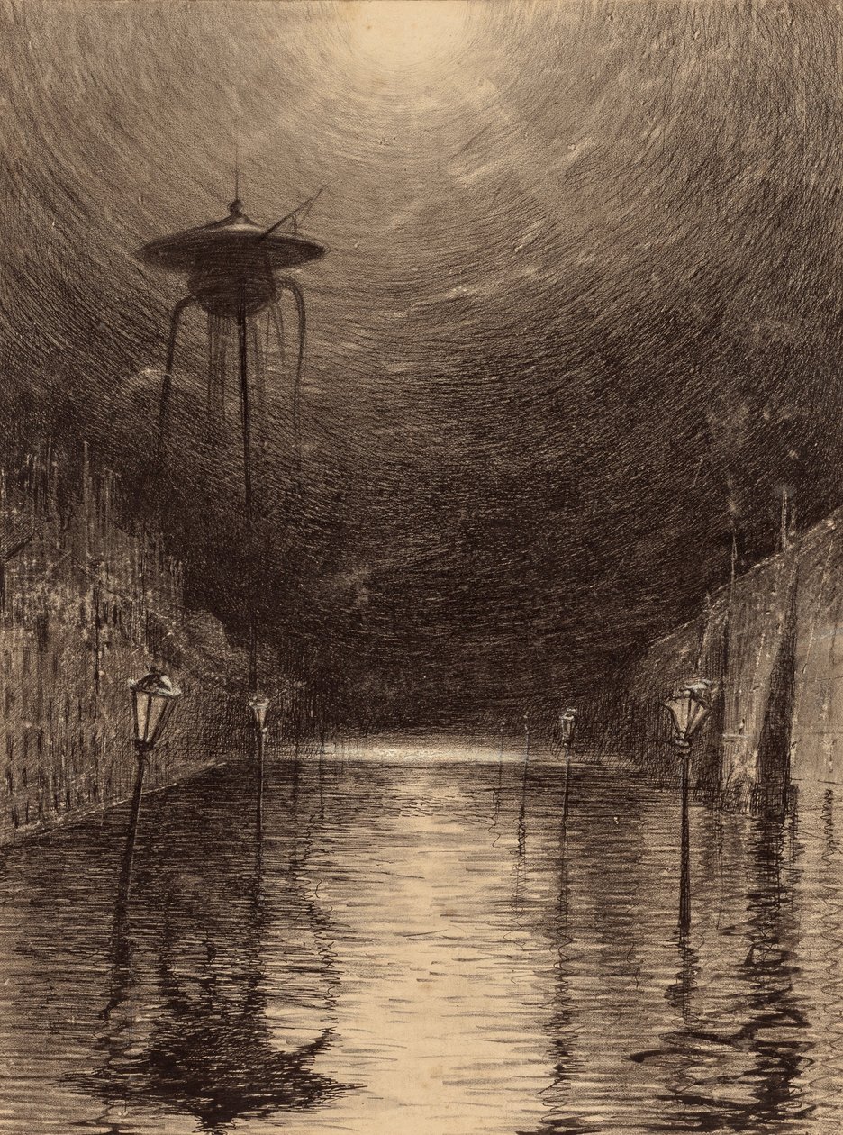 Máquina marciana sobre o Tamisa de Henrique Alvim Correa