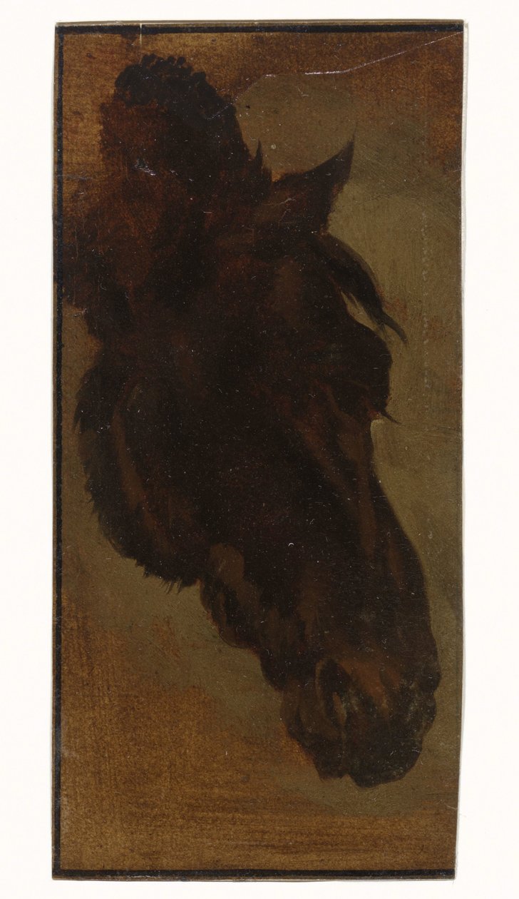cabeça de cavalo de Henriëtte Ronner