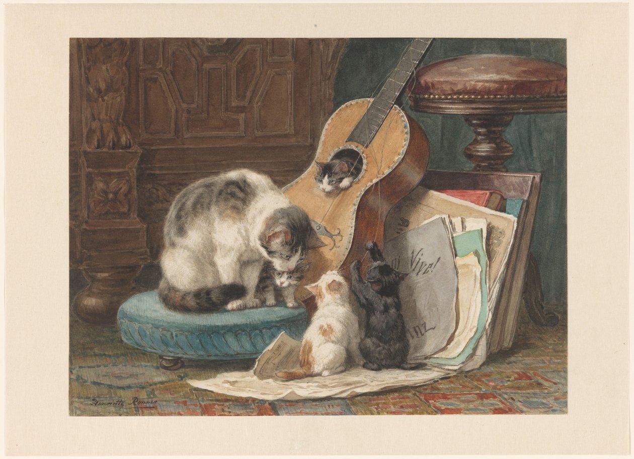 Os Músicos
Os Harmonistas de Henriëtte Ronner