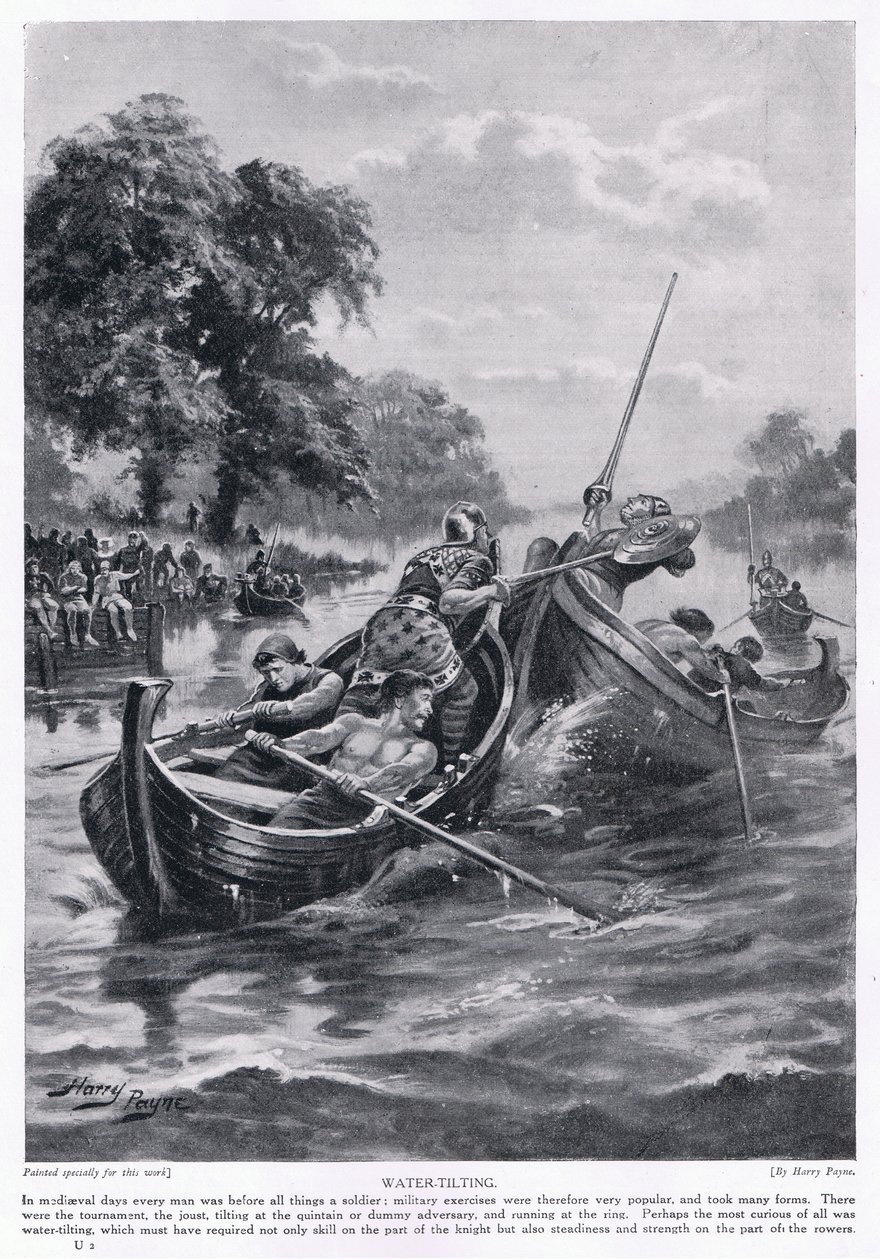 Inclinação de água, década de 1920 de Henry A. Payne