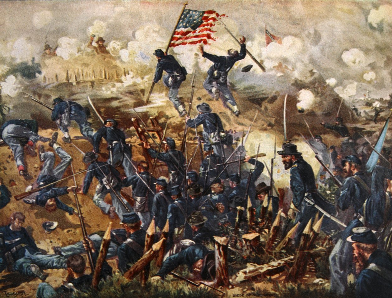 O Cerco de Vicksburg, 18 de maio a 4 de julho de 1863; de Henry Alexander Ogden